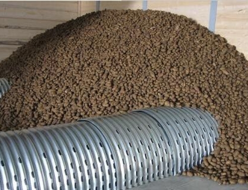 Ground Cage for Potato Storage